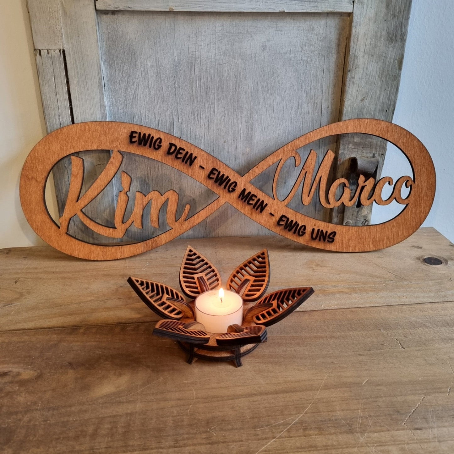 Wandbild Unendlichkeit-Infinity, personalisiert - Nanino Design Onlineshop -