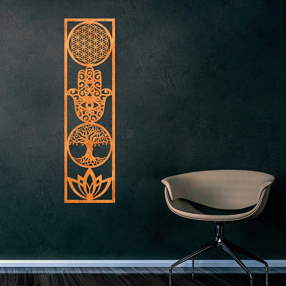 Wandbild "4 Symbole" - Nanino Design Onlineshop