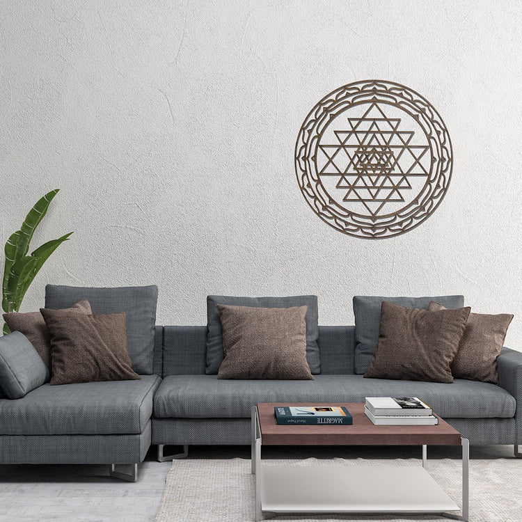 Wandbild "Sri Yantra" - Nanino Design Onlineshop