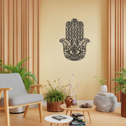 Wandbild Holz "Hamsa" - Nanino Design Onlineshop - 