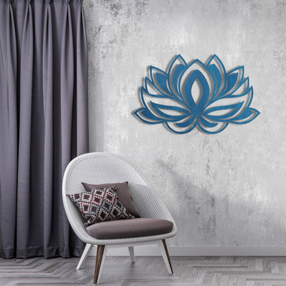 Wandbild Lotusblume V1 in Farbe - Nanino Design - 