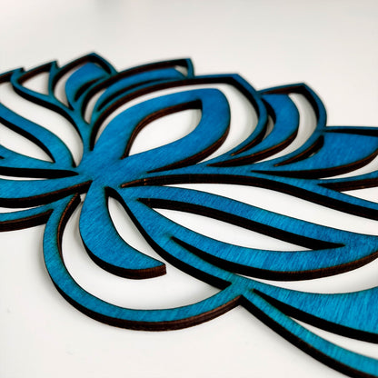 Wandbild Lotusblume V1 in Farbe - Nanino Design - 