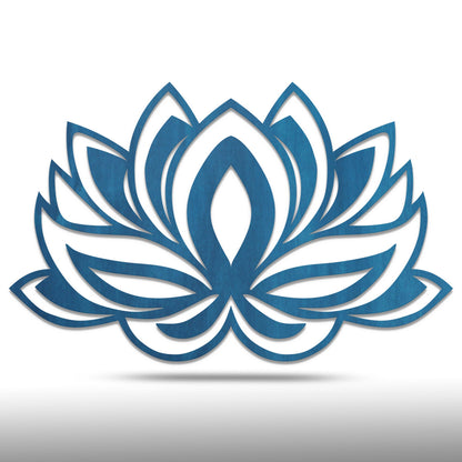 Wandbild Lotusblume V1 in Farbe - Nanino Design - 