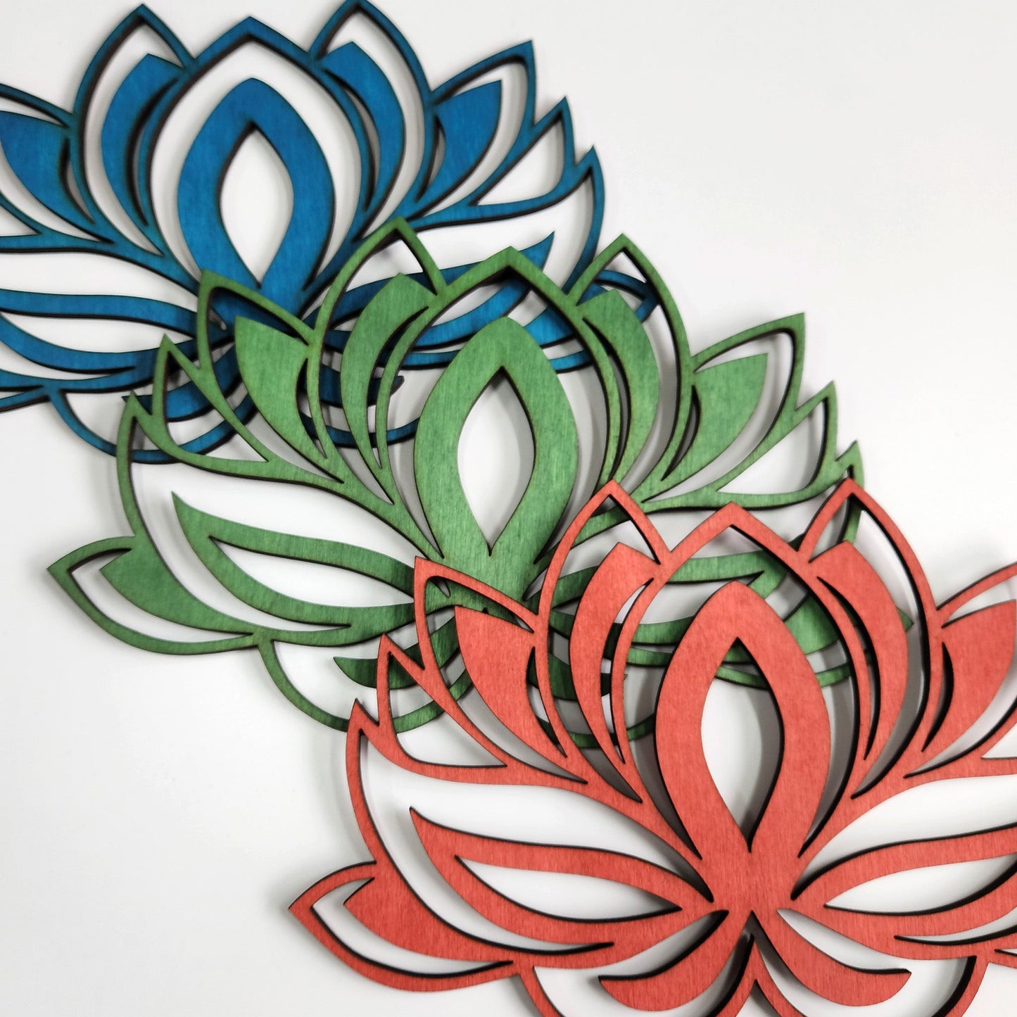 Wandbild Lotusblume V1 in Farbe - Nanino Design - 