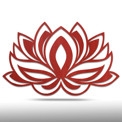Wandbild Lotusblume V1 in Farbe - Nanino Design - 