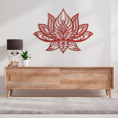 Wandbild Lotusblume V2 in Farbe - Nanino Design - 