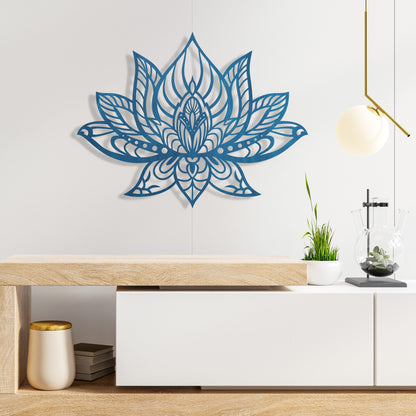 Wandbild Lotusblume V2 in Farbe - Nanino Design - 