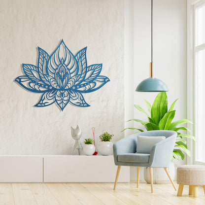 Wandbild Lotusblume V2 in Farbe - Nanino Design - 