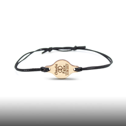 Armband "Liebe/Freundschaft" personalisiert - Nanino Design Onlineshop -