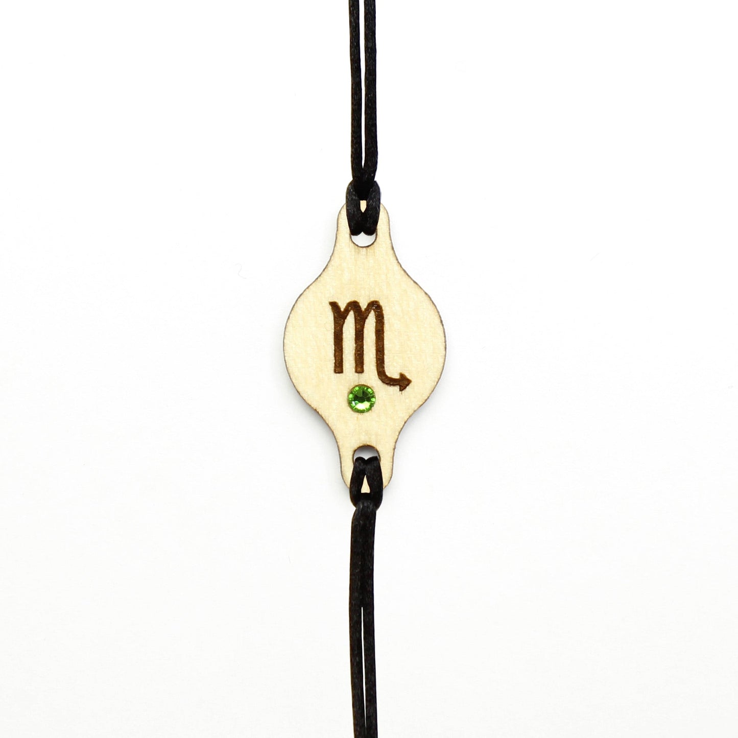Armband Sternzeichen "Skorpion" mit Glitzerstein - Nanino Design Onlineshop -