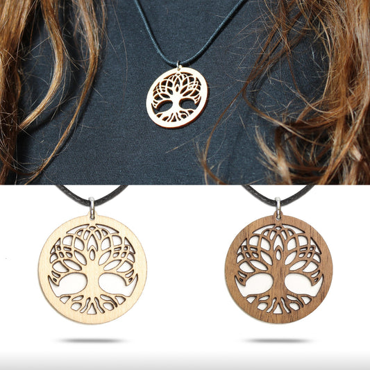 Halskette "Baum des Lebens" groß - Nanino Design Onlineshop -