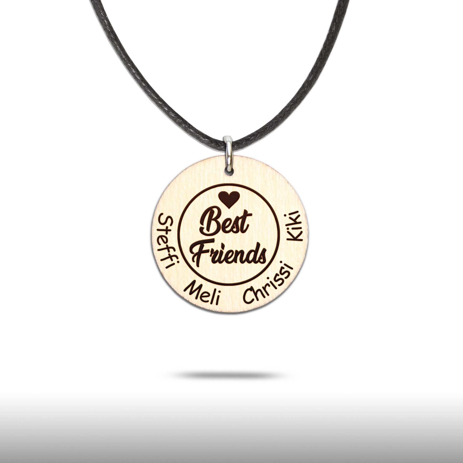 Halskette "Best ..." personalisiert - Nanino Design Onlineshop -