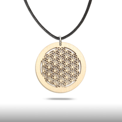 Halskette "Blume des Lebens" groß - Nanino Design Onlineshop -