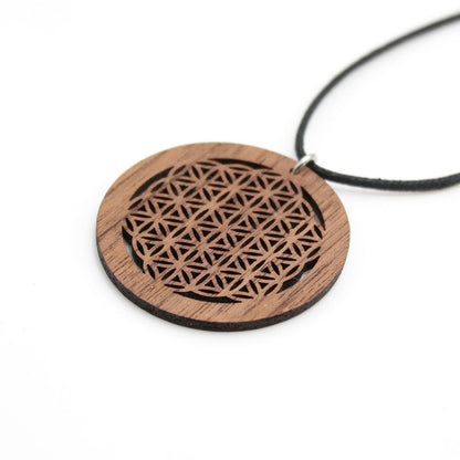 Halskette "Blume des Lebens" groß - Nanino Design Onlineshop -