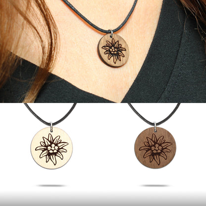Halskette "Edelweiss" - Nanino Design Onlineshop -