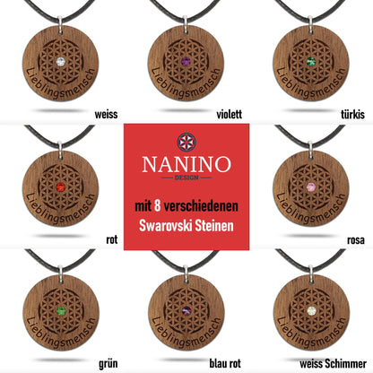 Halskette "Lieblingsmensch" - Nanino Design Onlineshop -