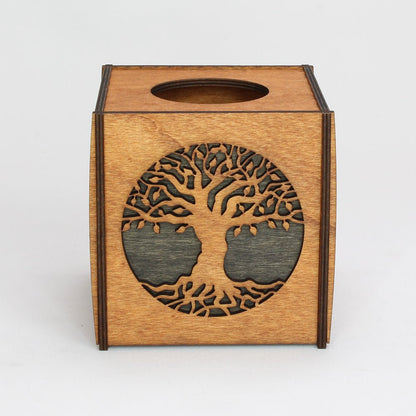 Taschentuchbox klein "Baum des Lebens" - Nanino Design Onlineshop -