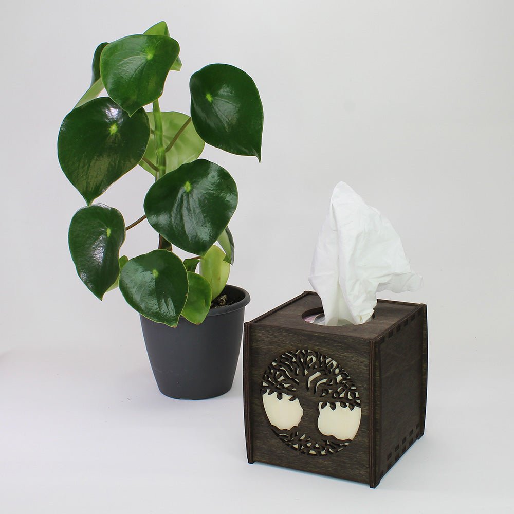 Taschentuchbox klein "Baum des Lebens" - Nanino Design Onlineshop -