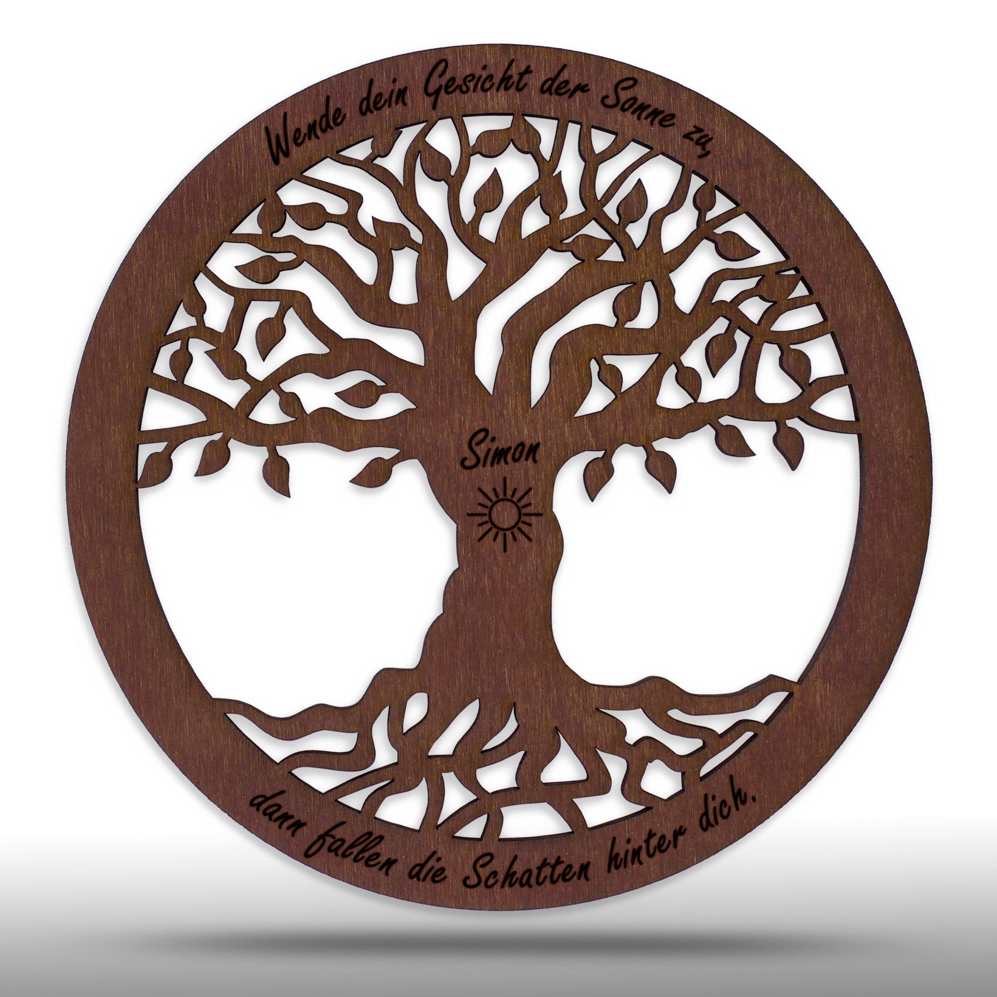 Wandbild Baum des Lebens "Gesundheit/Hoffnung", personalisiert - Nanino Design Onlineshop -