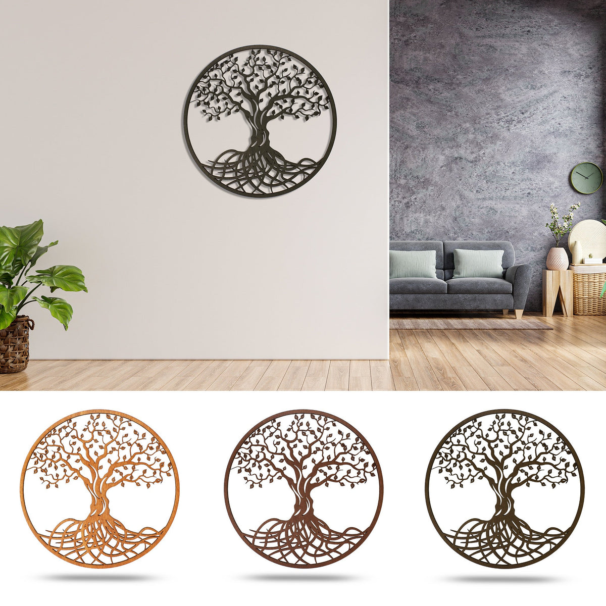 "Baum des Lebens" Holzbild | Nanino Design