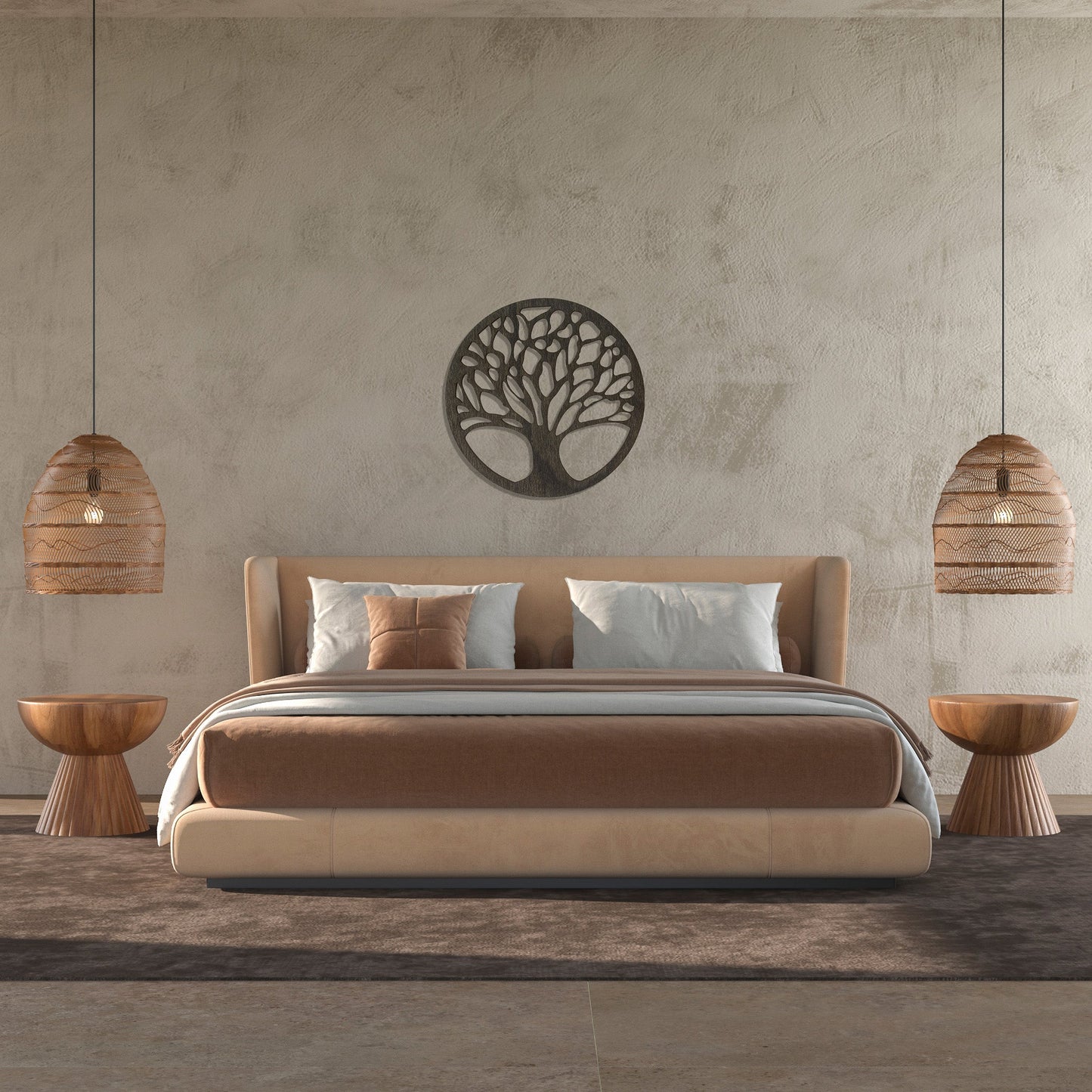 Wandbild Holz "Baum des Lebens" V4 - Nanino Design Onlineshop -