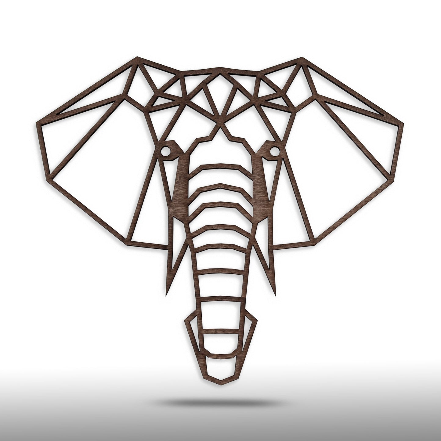 Wandbild Holz "Elefant" - Nanino Design Onlineshop -