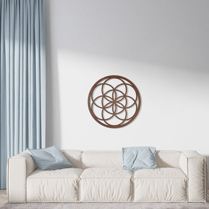 Wandbild Holz "Samen des Lebens" - Nanino Design Onlineshop -