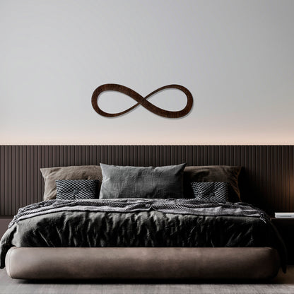 Wandbild Holz "Unendlichkeit/Liegende Acht" - Nanino Design Onlineshop -