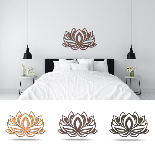 Wandbild Lotusblume V1 - Nanino Design Onlineshop -